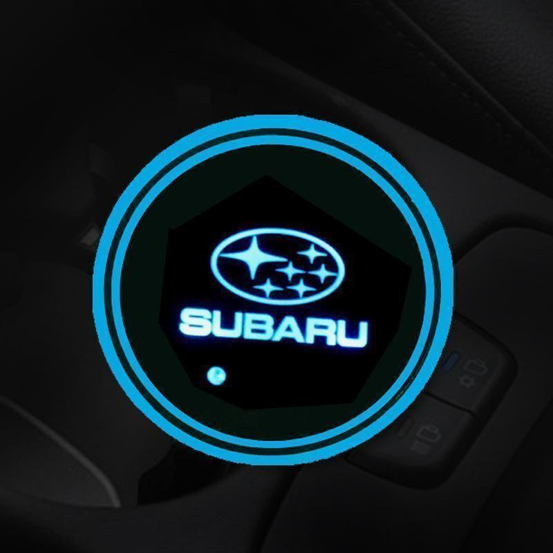 Hot Sale π50% OFF π7 Colors Led Car Logo Cup Lights up Holder(1 pair)
