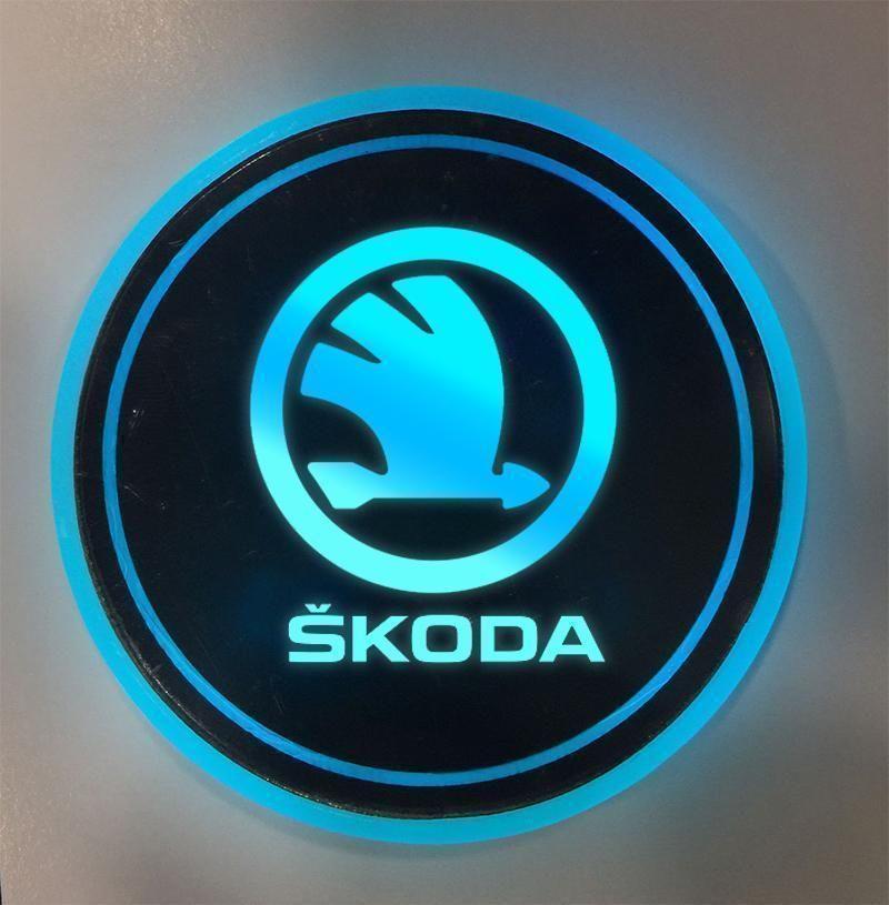 Hot Sale π50% OFF π7 Colors Led Car Logo Cup Lights up Holder(1 pair)