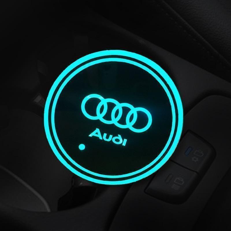 Hot Sale π50% OFF π7 Colors Led Car Logo Cup Lights up Holder(1 pair)