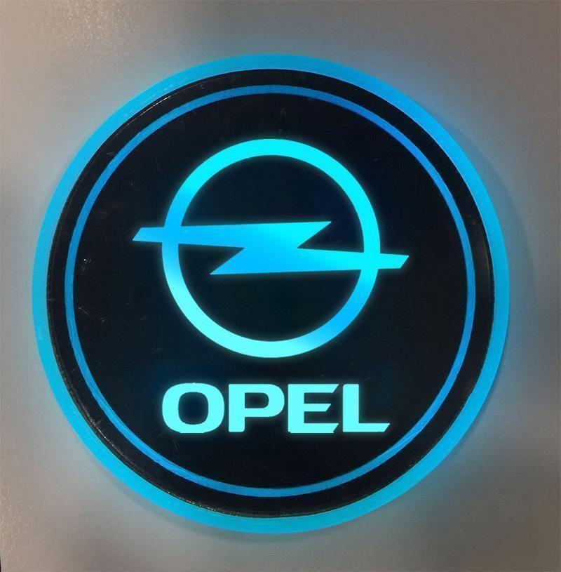 Hot Sale π50% OFF π7 Colors Led Car Logo Cup Lights up Holder(1 pair)