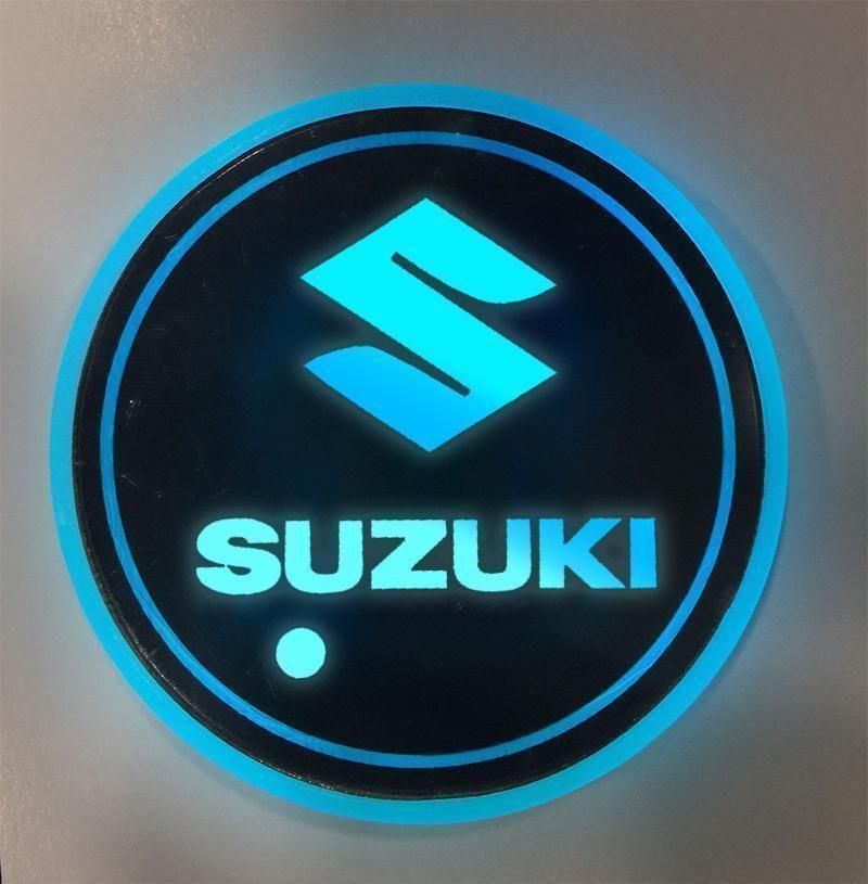 Hot Sale π50% OFF π7 Colors Led Car Logo Cup Lights up Holder(1 pair)