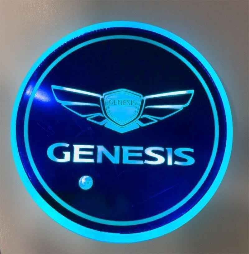 Hot Sale π50% OFF π7 Colors Led Car Logo Cup Lights up Holder(1 pair)
