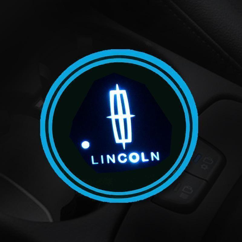 Hot Sale π50% OFF π7 Colors Led Car Logo Cup Lights up Holder(1 pair)