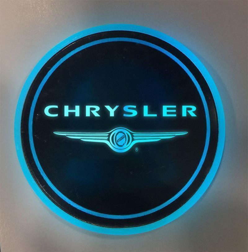 Hot Sale π50% OFF π7 Colors Led Car Logo Cup Lights up Holder(1 pair)