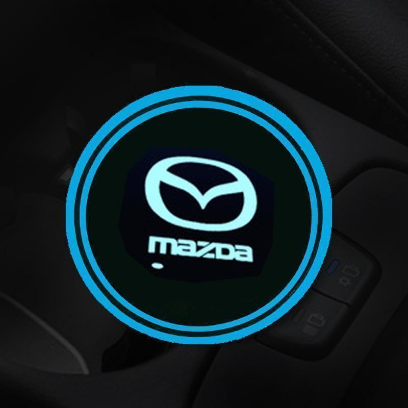 Hot Sale π50% OFF π7 Colors Led Car Logo Cup Lights up Holder(1 pair)