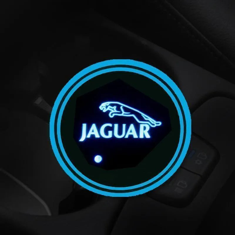 Hot Sale π50% OFF π7 Colors Led Car Logo Cup Lights up Holder(1 pair)