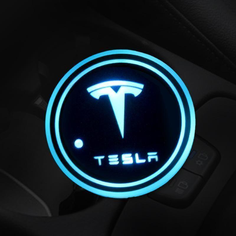 Hot Sale π50% OFF π7 Colors Led Car Logo Cup Lights up Holder(1 pair)