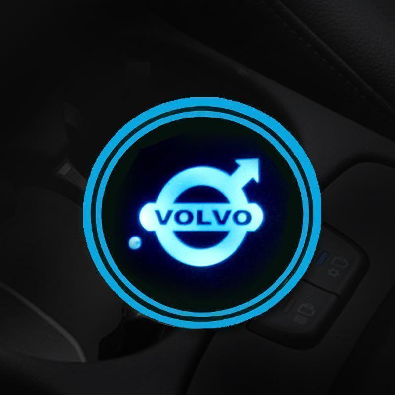 Hot Sale π50% OFF π7 Colors Led Car Logo Cup Lights up Holder(1 pair)